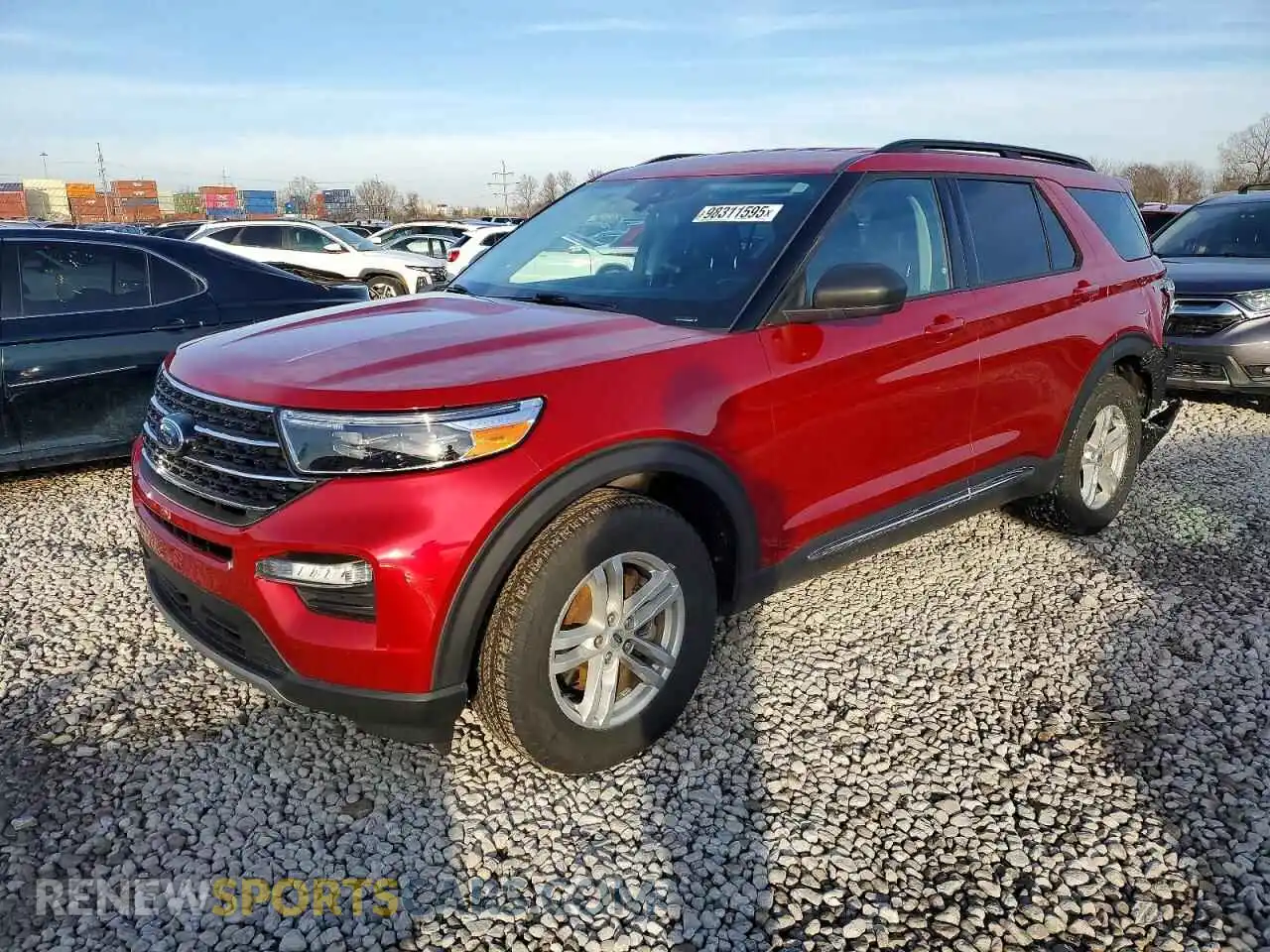 1 Photograph of a damaged car 1FMSK8DH3MGA59800 FORD EXPLORER 2021