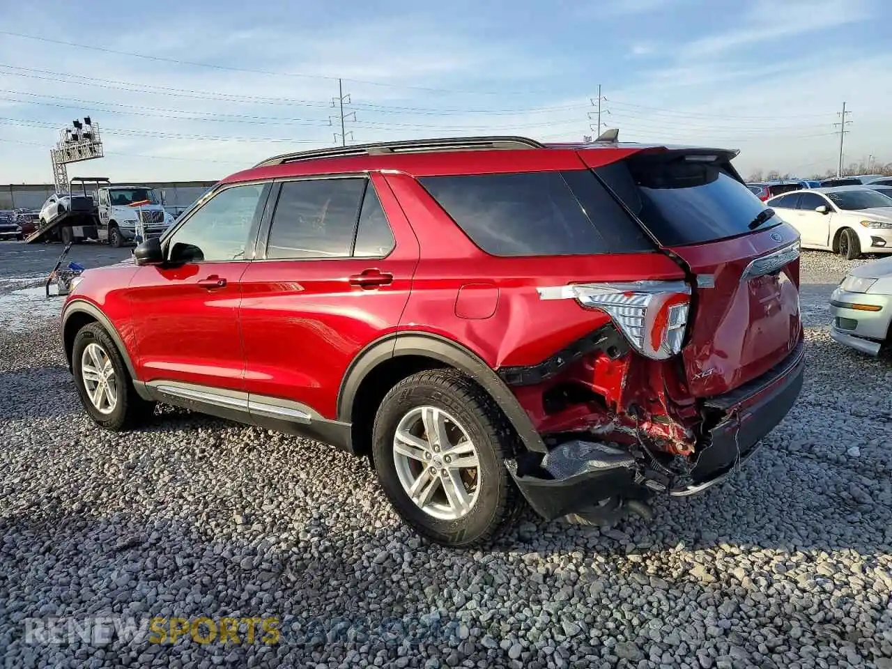 2 Photograph of a damaged car 1FMSK8DH3MGA59800 FORD EXPLORER 2021