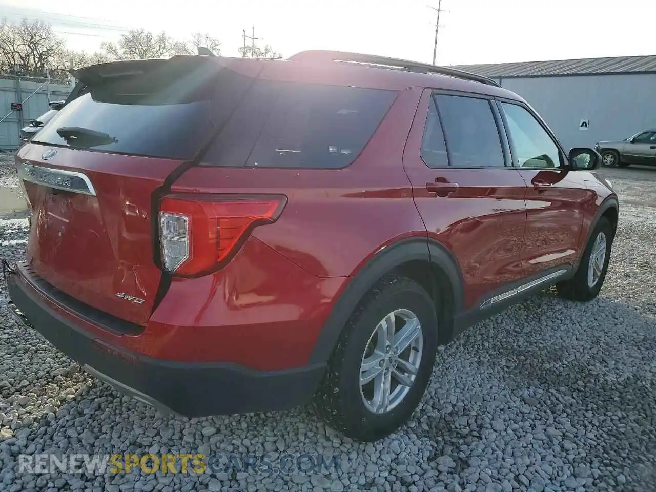 3 Photograph of a damaged car 1FMSK8DH3MGA59800 FORD EXPLORER 2021