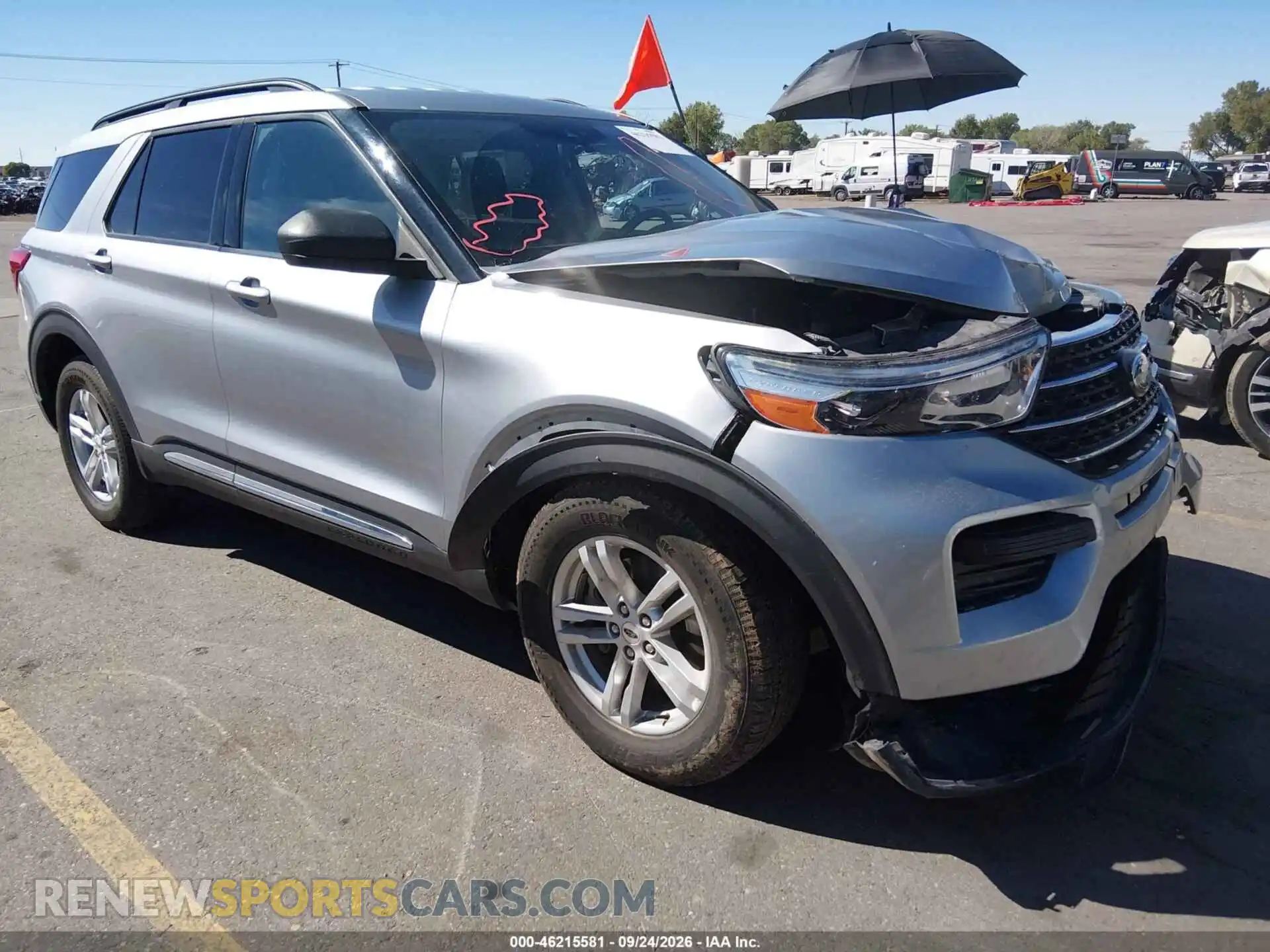 1 Photograph of a damaged car 1FMSK8DH3MGA62339 FORD EXPLORER 2021
