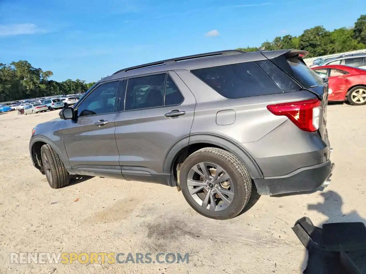 2 Photograph of a damaged car 1FMSK8DH3MGA80727 FORD EXPLORER 2021