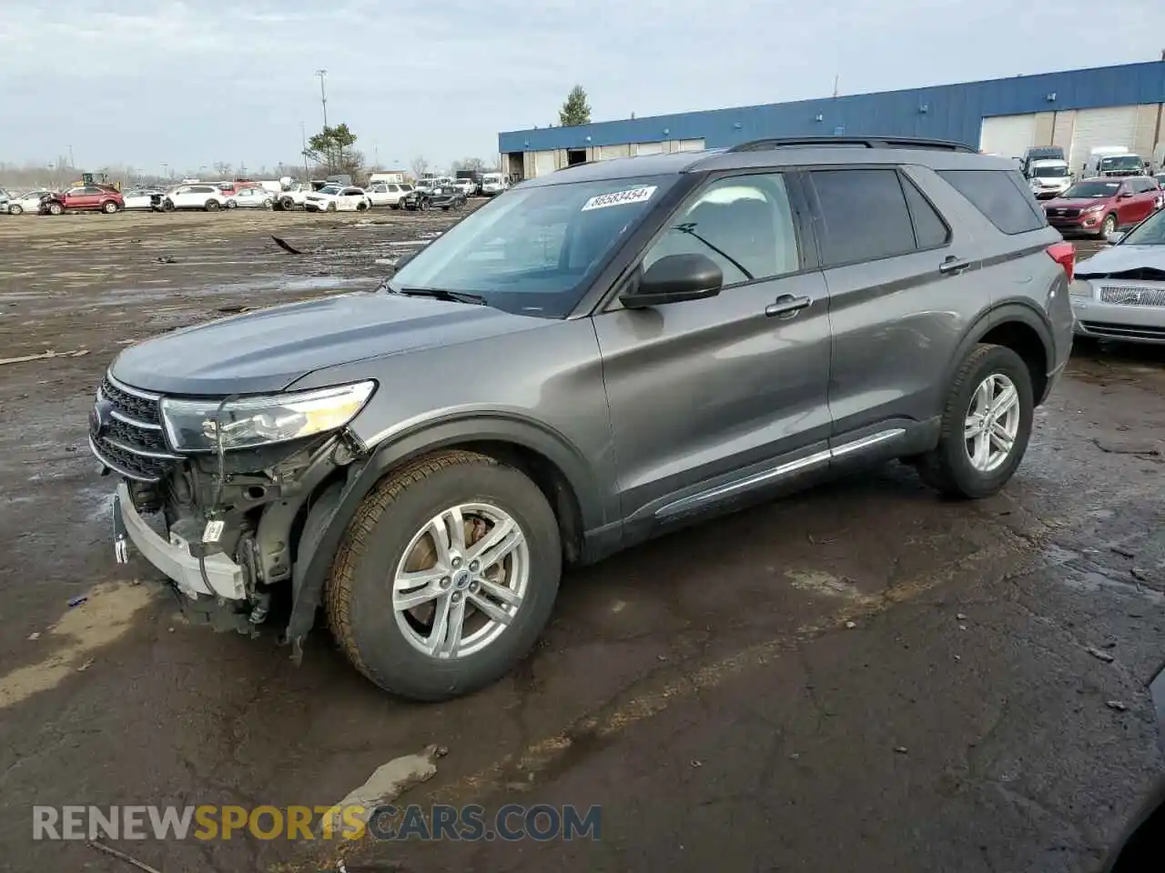1 Photograph of a damaged car 1FMSK8DH3MGA81070 FORD EXPLORER 2021