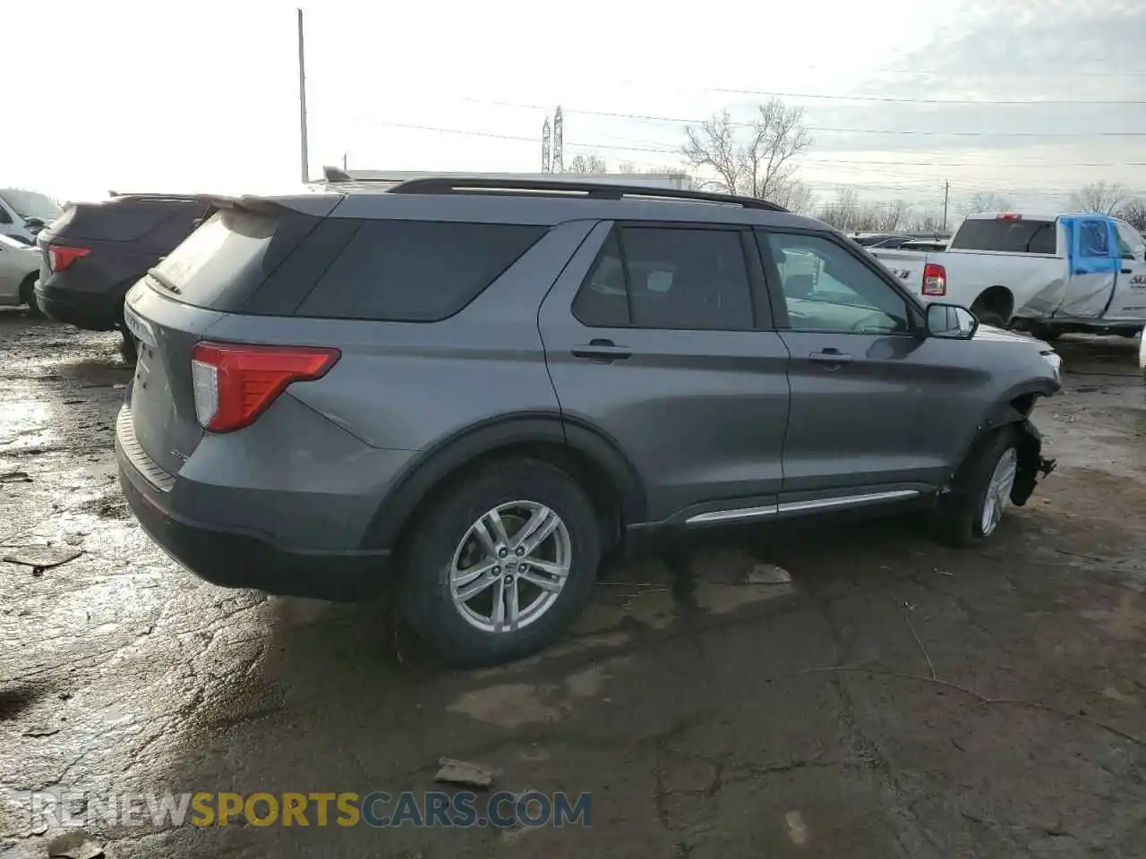 3 Photograph of a damaged car 1FMSK8DH3MGA81070 FORD EXPLORER 2021
