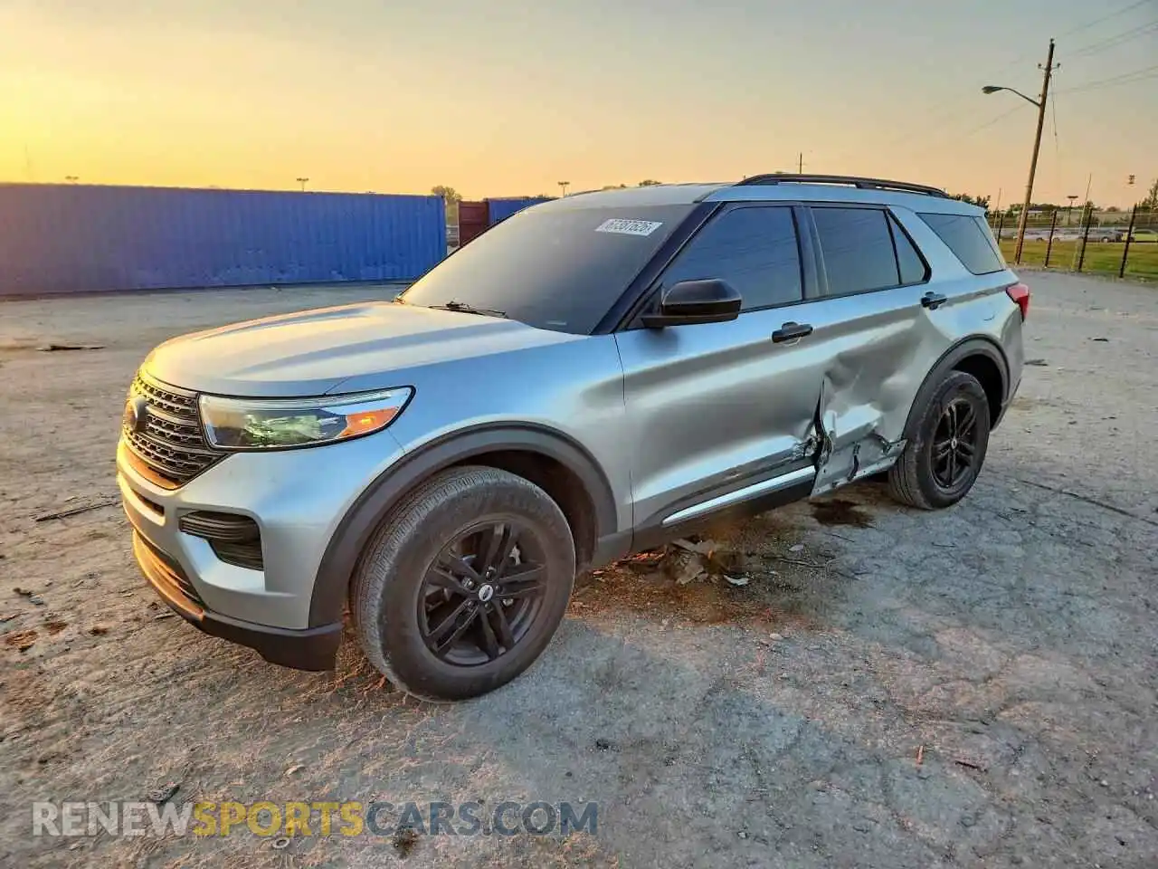 1 Photograph of a damaged car 1FMSK8DH3MGB00801 FORD EXPLORER 2021