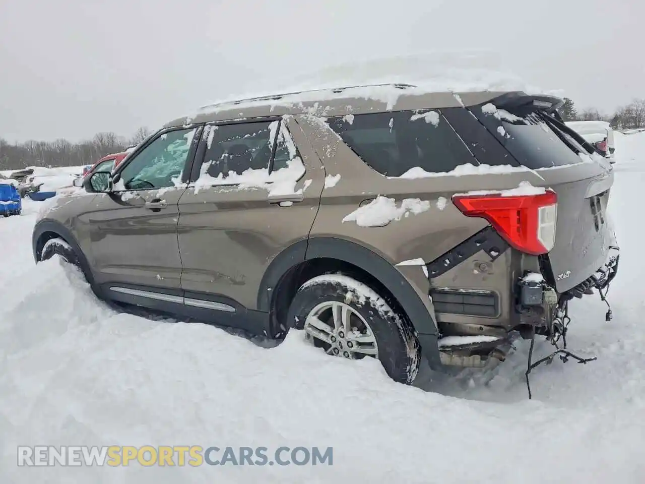 2 Photograph of a damaged car 1FMSK8DH3MGB22426 FORD EXPLORER 2021