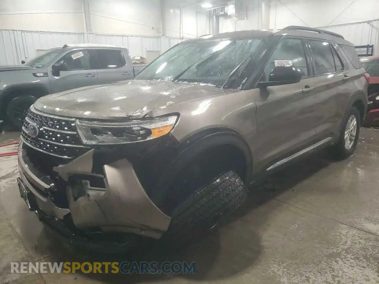1 Photograph of a damaged car 1FMSK8DH3MGB38531 FORD EXPLORER 2021