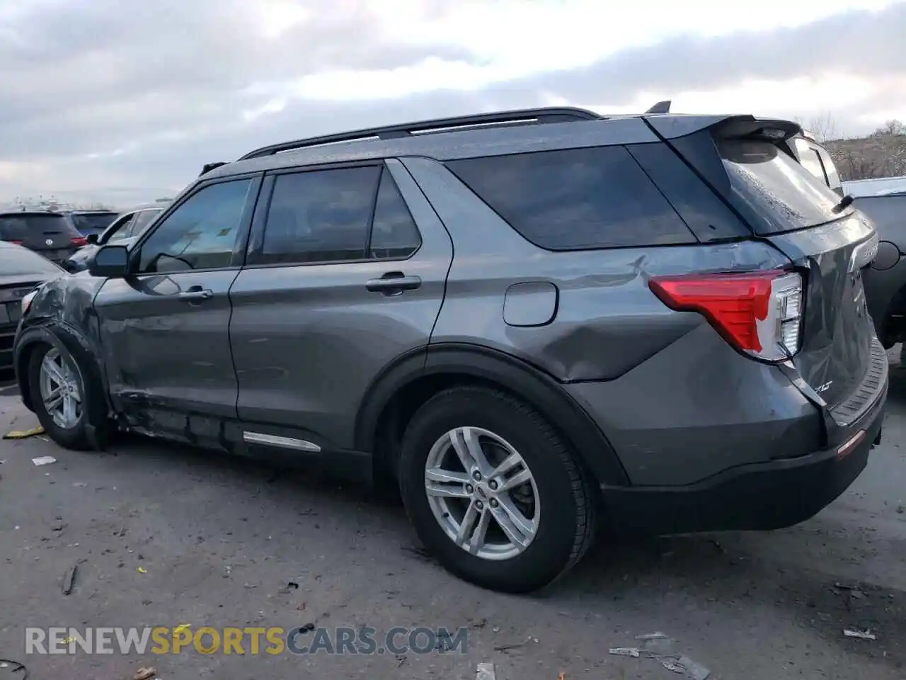 2 Photograph of a damaged car 1FMSK8DH3MGB60075 FORD EXPLORER 2021