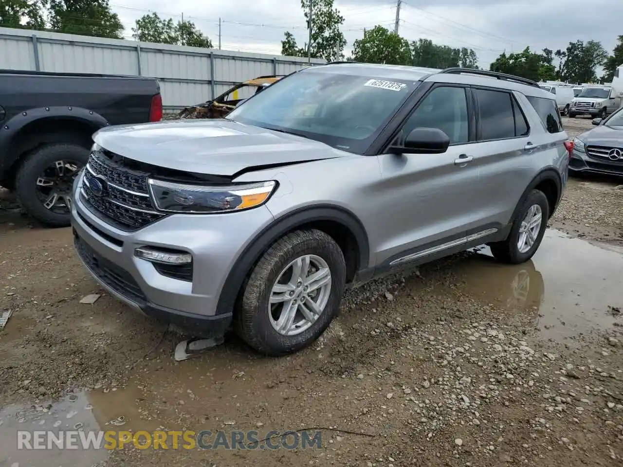 1 Photograph of a damaged car 1FMSK8DH3MGB69102 FORD EXPLORER 2021