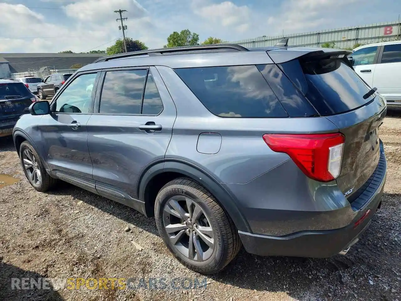 2 Photograph of a damaged car 1FMSK8DH3MGB78446 FORD EXPLORER 2021