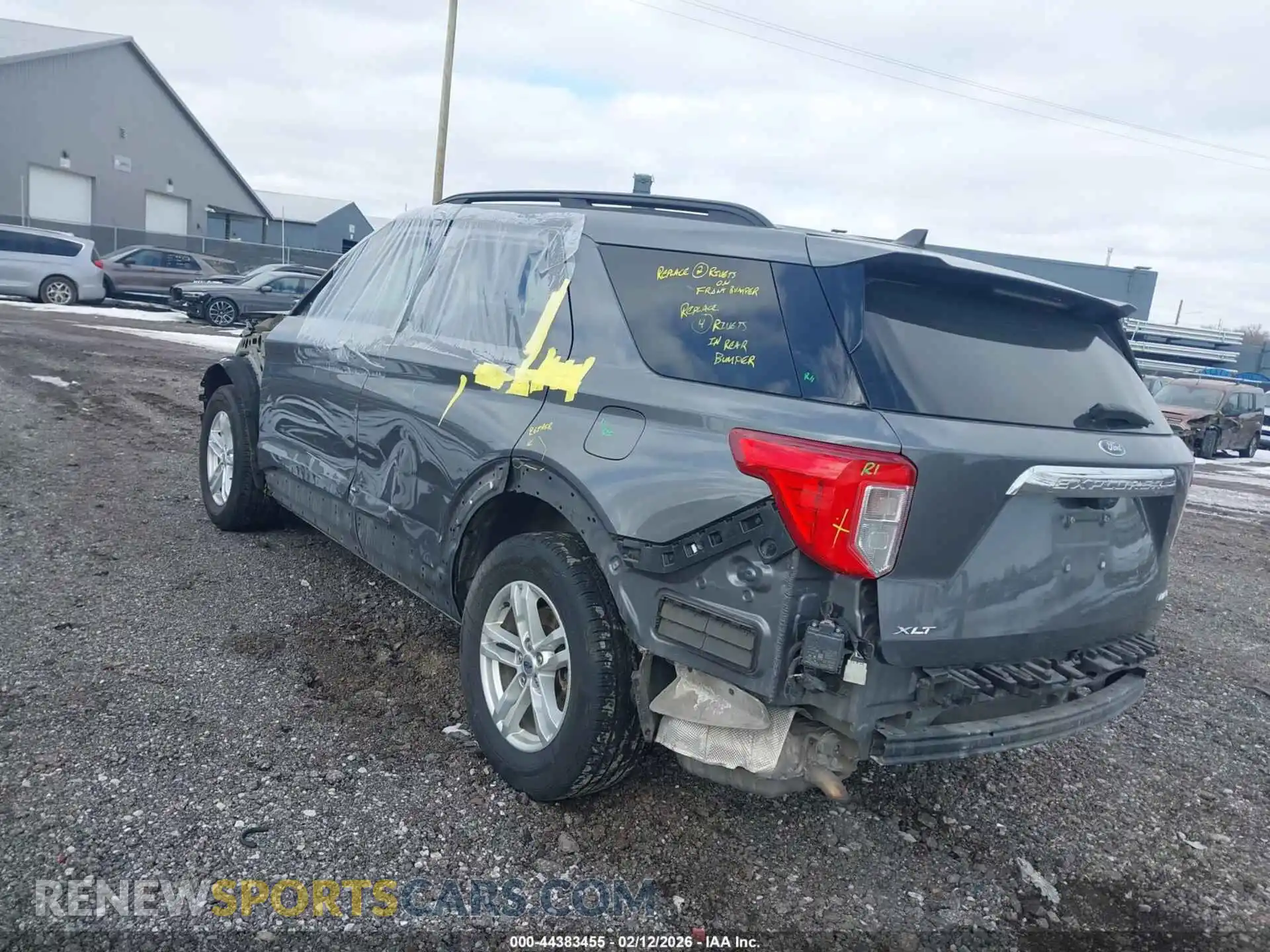 3 Photograph of a damaged car 1FMSK8DH3MGB78561 FORD EXPLORER 2021
