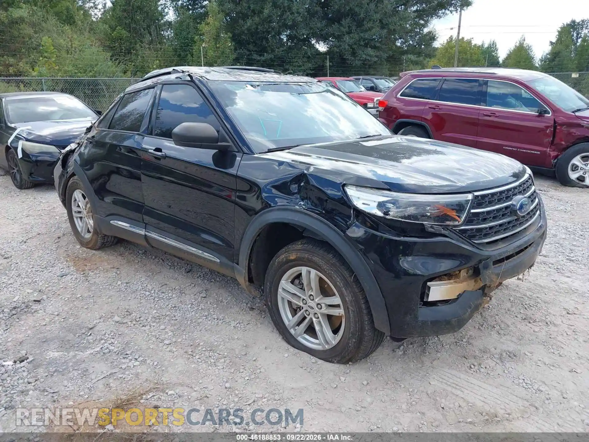 1 Photograph of a damaged car 1FMSK8DH3MGB90564 FORD EXPLORER 2021