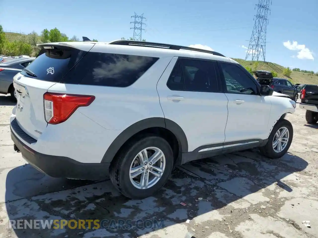 3 Photograph of a damaged car 1FMSK8DH3MGB91259 FORD EXPLORER 2021