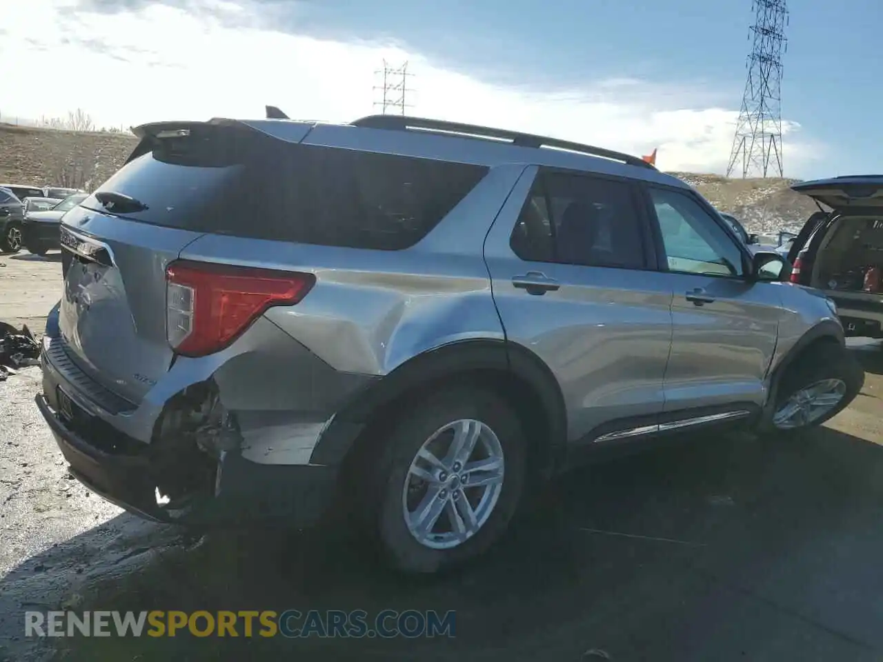3 Photograph of a damaged car 1FMSK8DH3MGB99698 FORD EXPLORER 2021