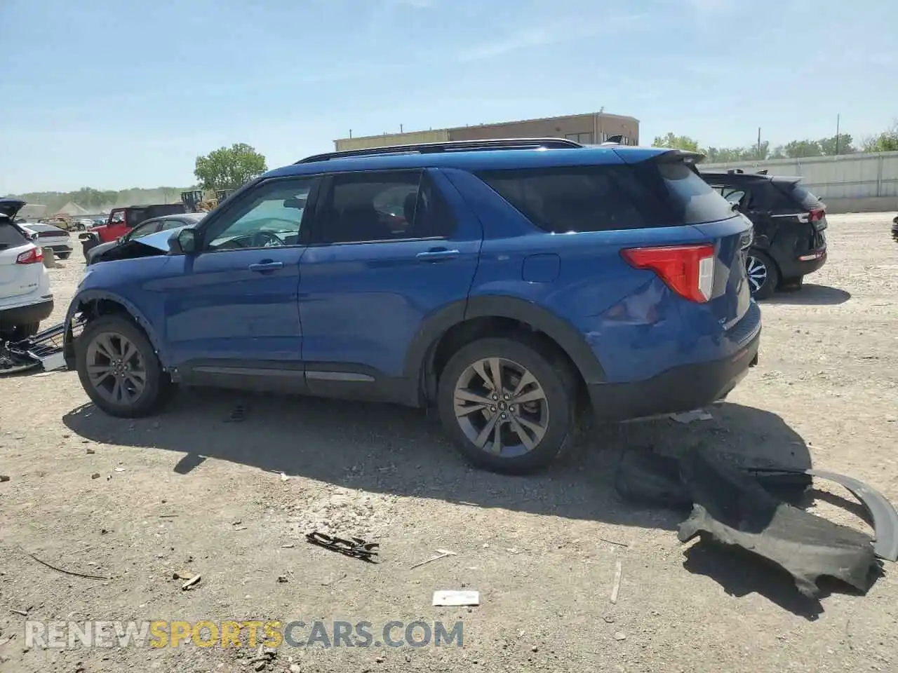 2 Photograph of a damaged car 1FMSK8DH3MGC09176 FORD EXPLORER 2021