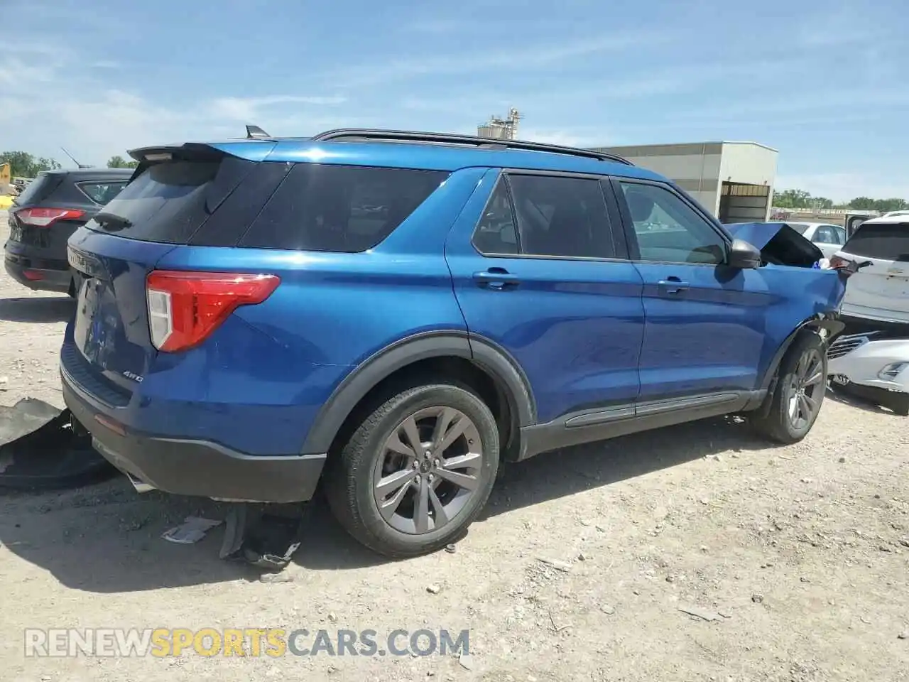 3 Photograph of a damaged car 1FMSK8DH3MGC09176 FORD EXPLORER 2021