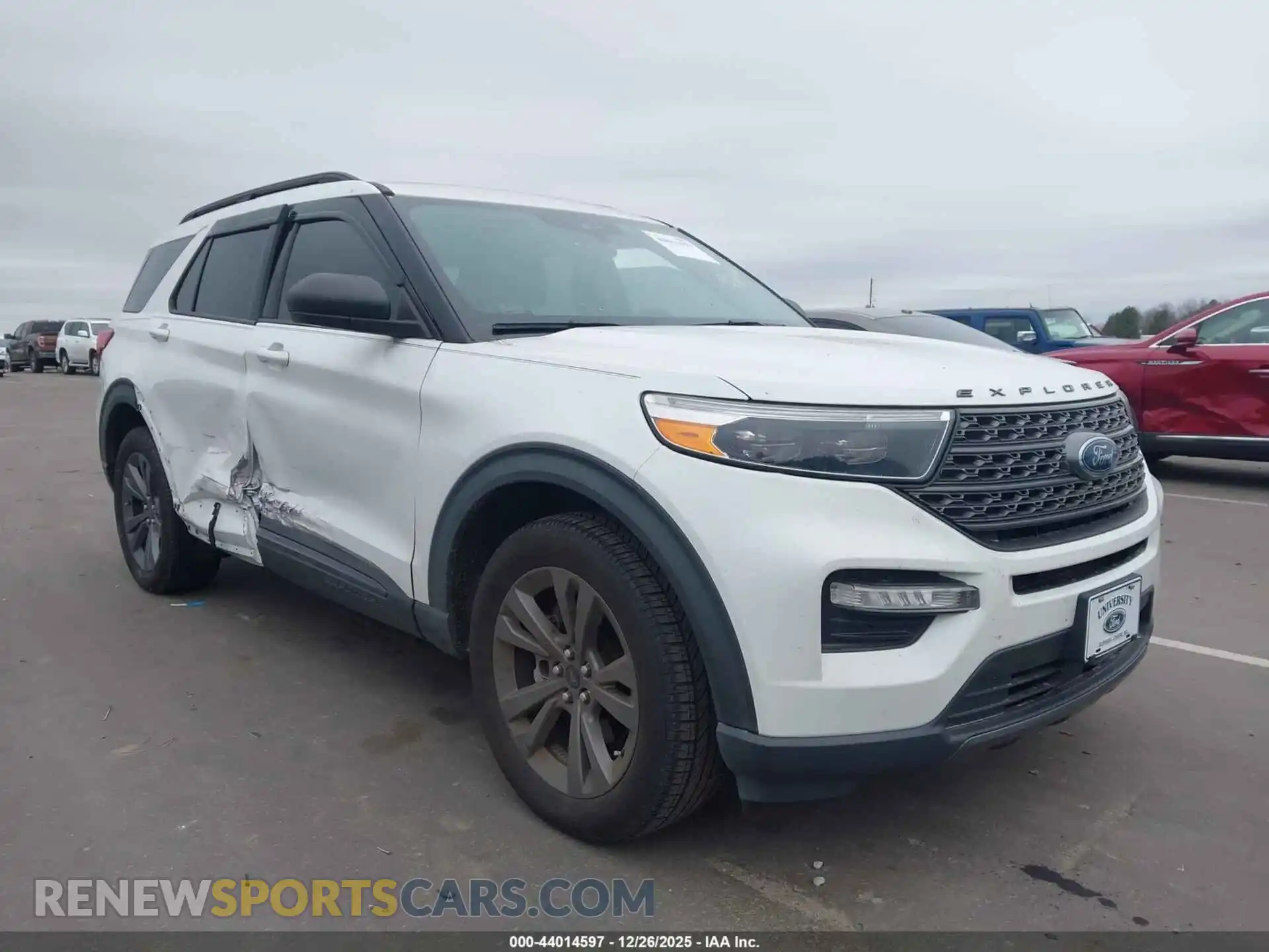 1 Photograph of a damaged car 1FMSK8DH3MGC14586 FORD EXPLORER 2021