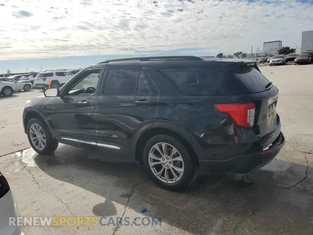 2 Фотография поврежденного автомобиля 1FMSK8DH3MGC16743 FORD EXPLORER 2021