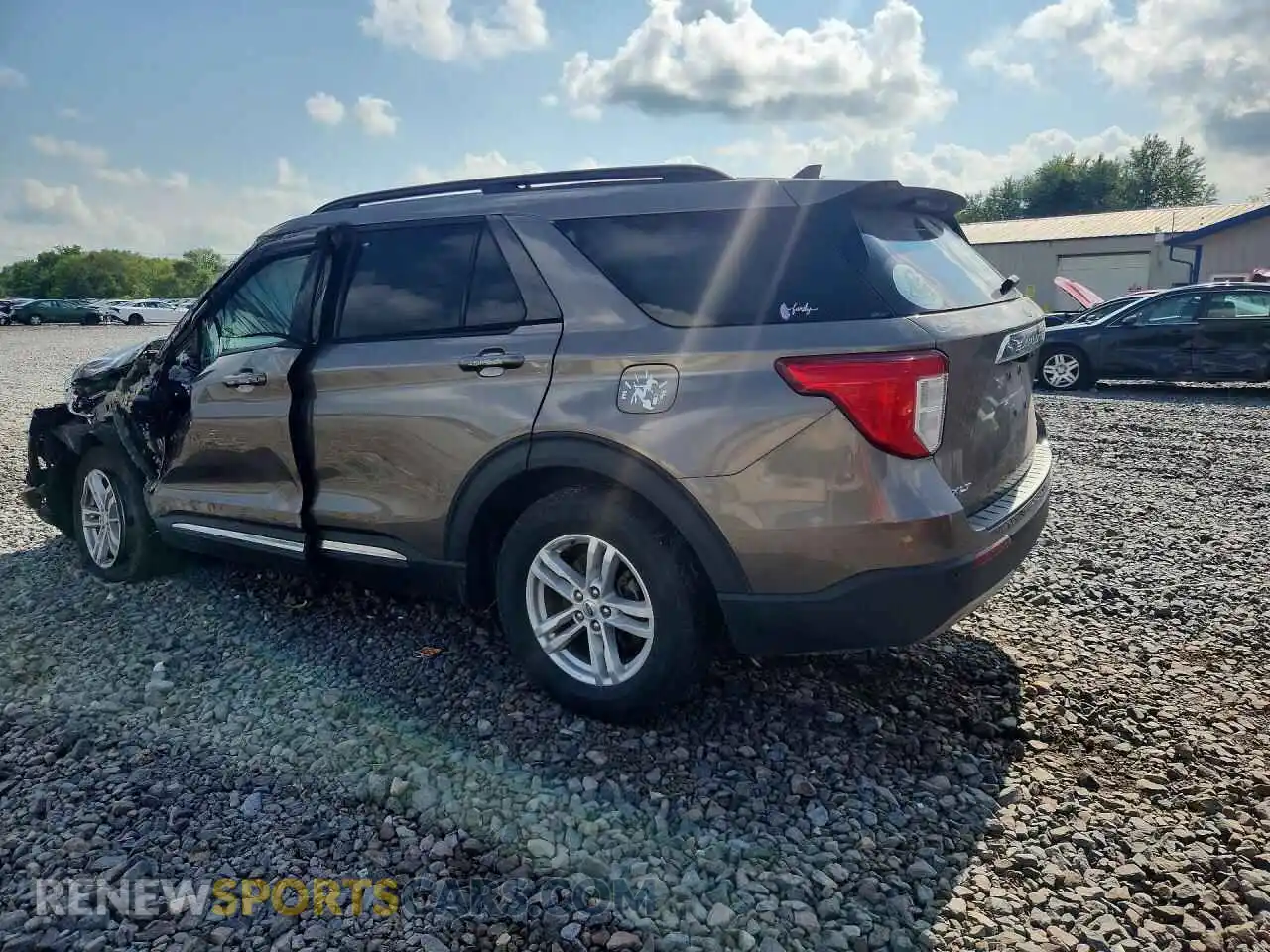 2 Фотография поврежденного автомобиля 1FMSK8DH4MGA39135 FORD EXPLORER 2021