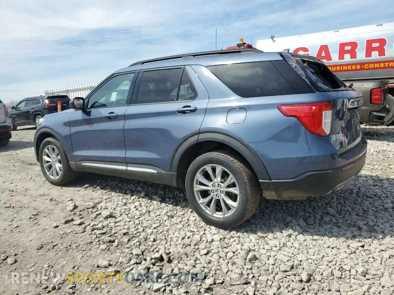 2 Фотография поврежденного автомобиля 1FMSK8DH4MGA79053 FORD EXPLORER 2021