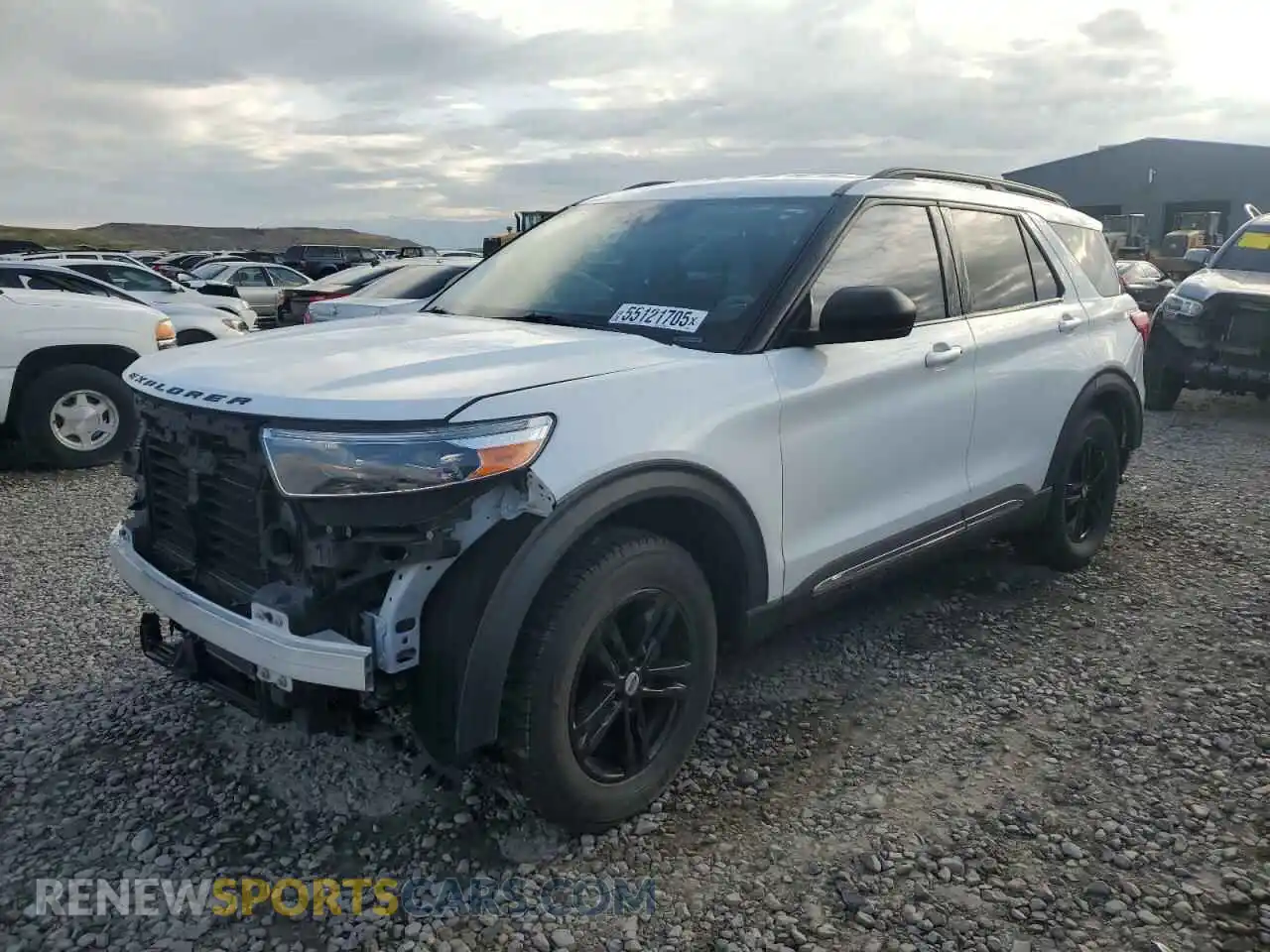 1 Photograph of a damaged car 1FMSK8DH4MGB02458 FORD EXPLORER 2021