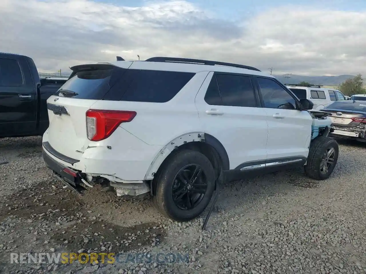 3 Photograph of a damaged car 1FMSK8DH4MGB02458 FORD EXPLORER 2021