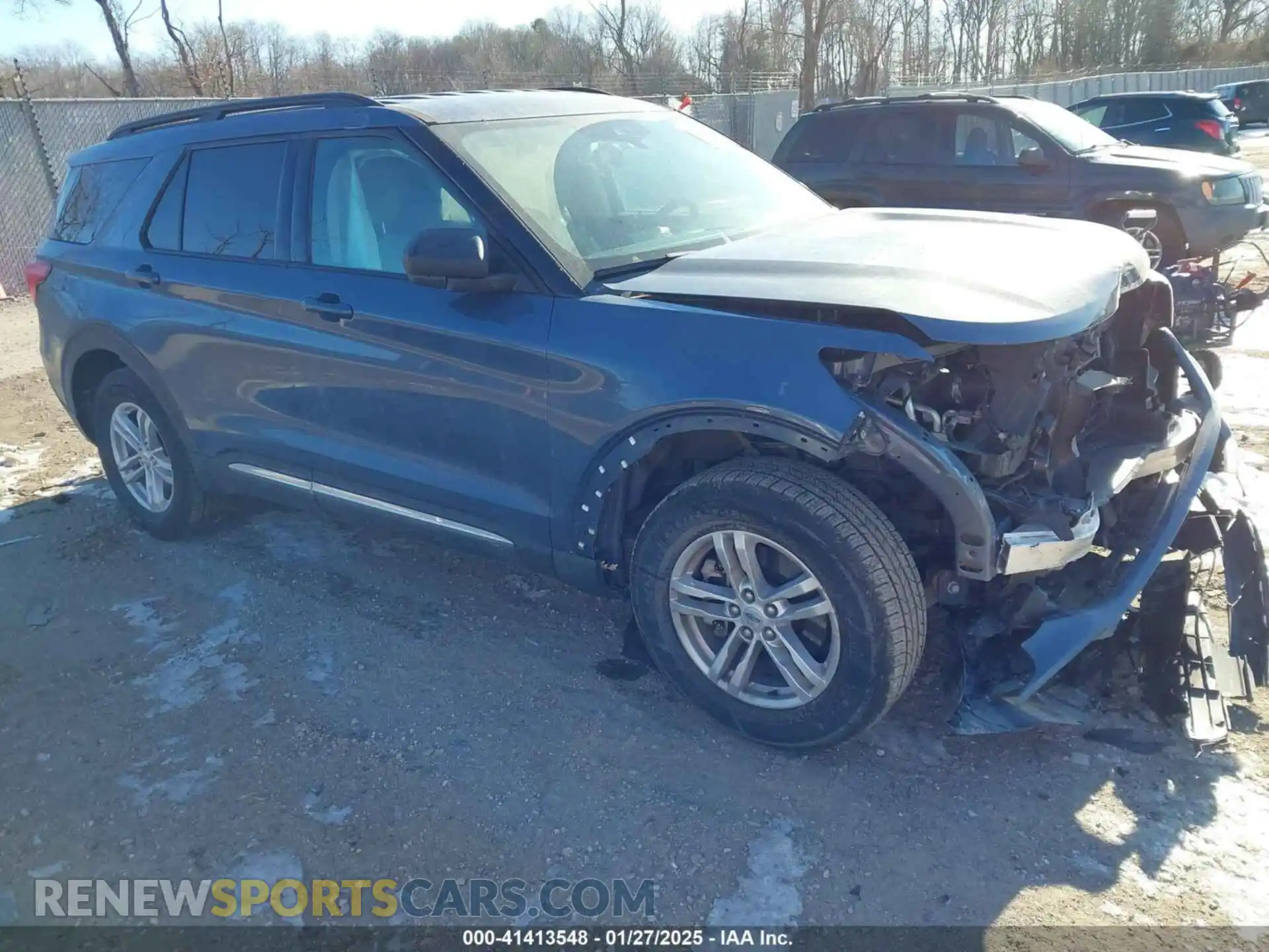 1 Photograph of a damaged car 1FMSK8DH4MGB22676 FORD EXPLORER 2021