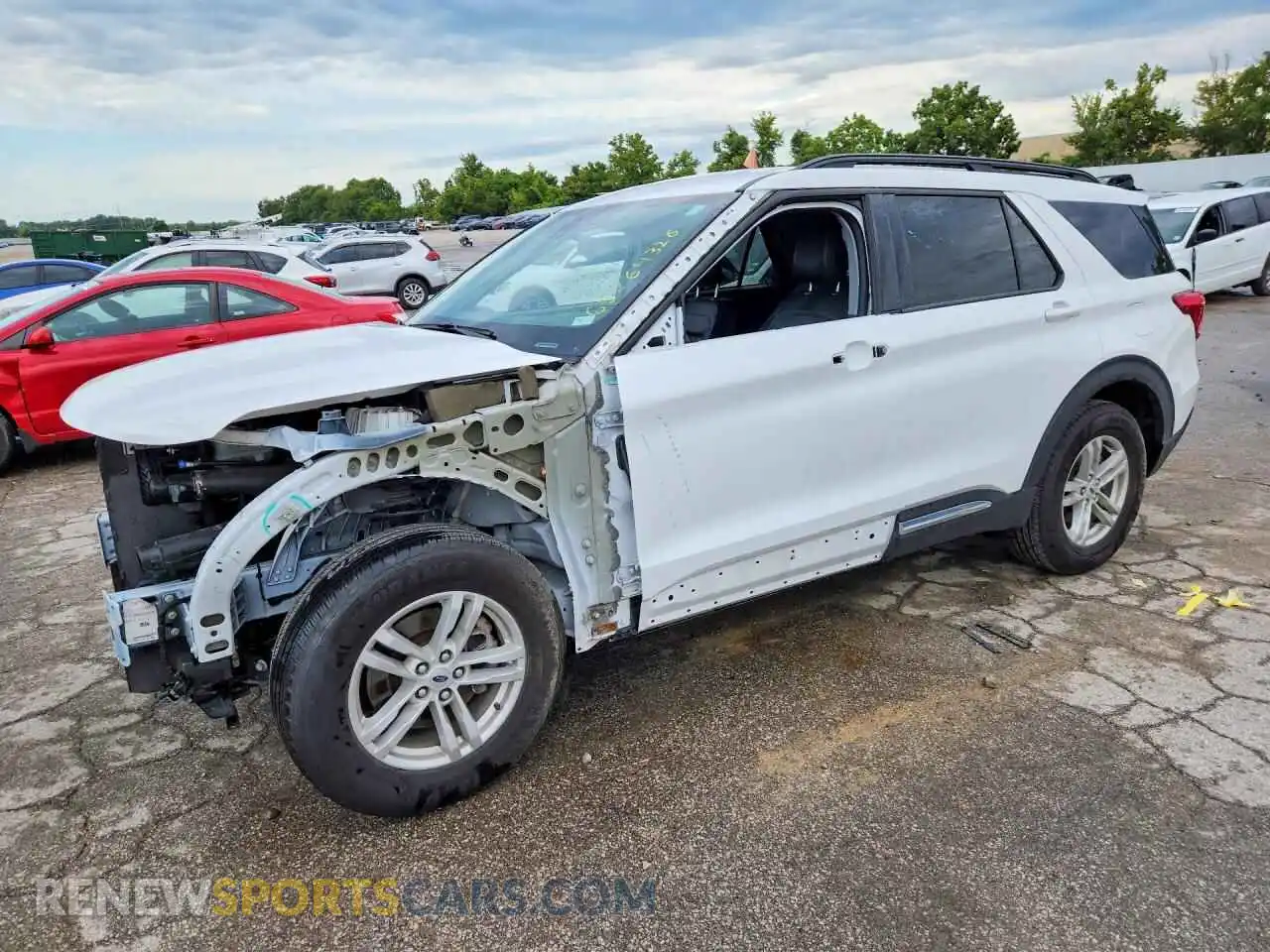1 Photograph of a damaged car 1FMSK8DH4MGB31023 FORD EXPLORER 2021