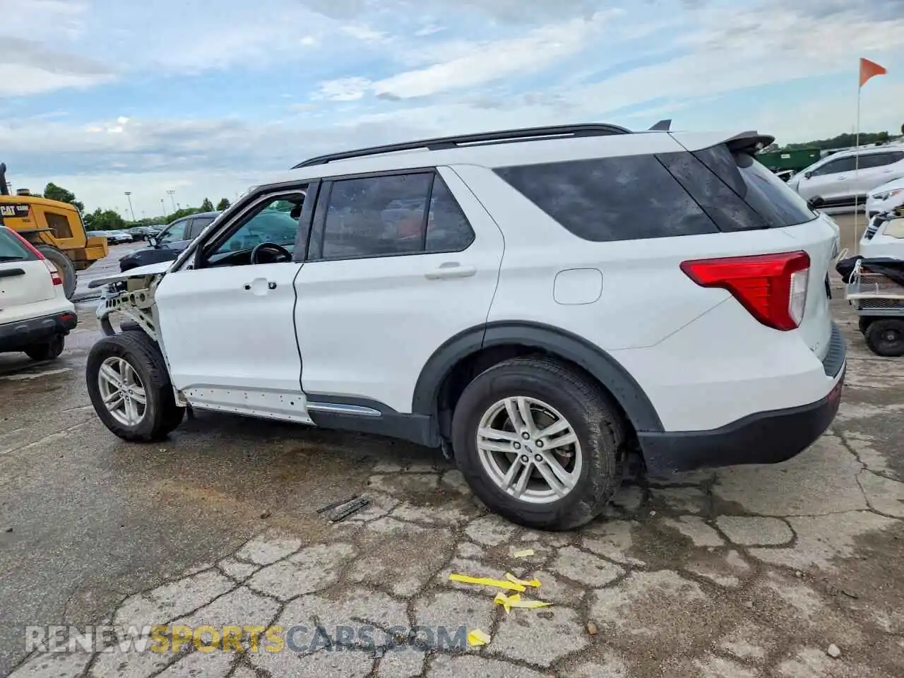 2 Photograph of a damaged car 1FMSK8DH4MGB31023 FORD EXPLORER 2021