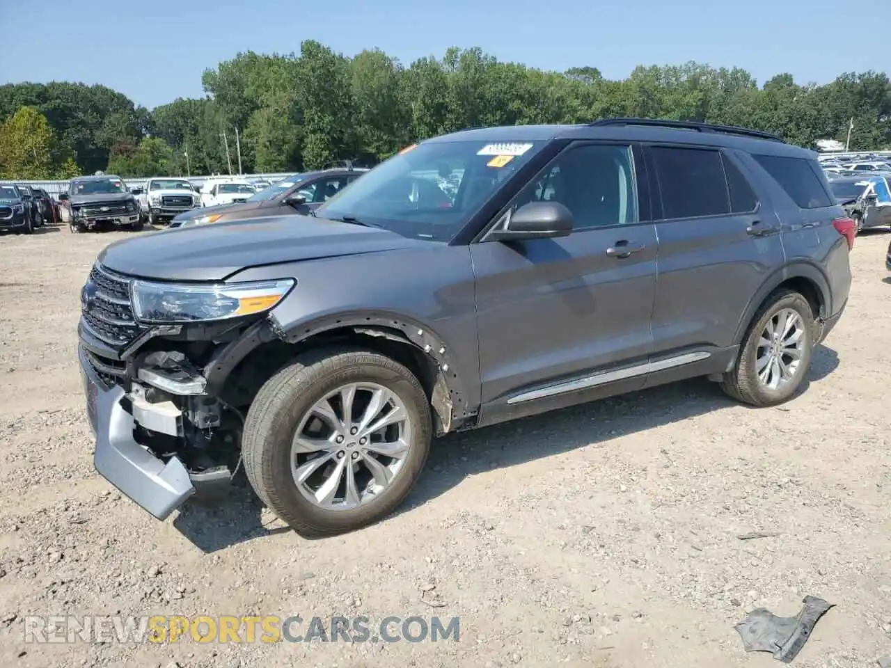 1 Photograph of a damaged car 1FMSK8DH4MGC04195 FORD EXPLORER 2021