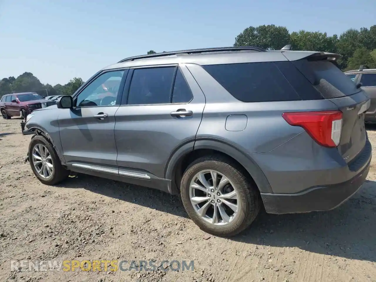 2 Photograph of a damaged car 1FMSK8DH4MGC04195 FORD EXPLORER 2021