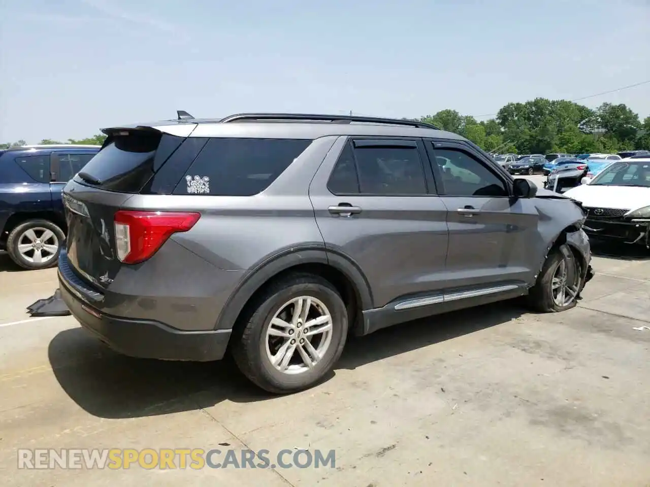 3 Photograph of a damaged car 1FMSK8DH4MGC36905 FORD EXPLORER 2021