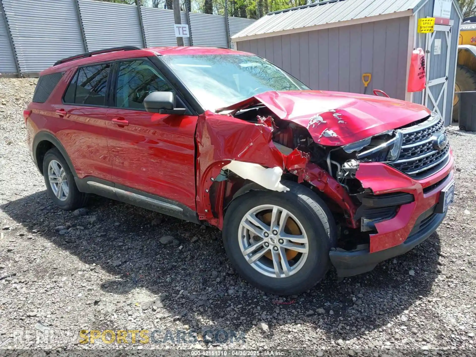1 Photograph of a damaged car 1FMSK8DH4MGC47581 FORD EXPLORER 2021