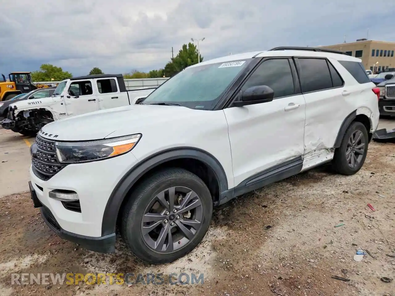 1 Photograph of a damaged car 1FMSK8DH4MGC47869 FORD EXPLORER 2021