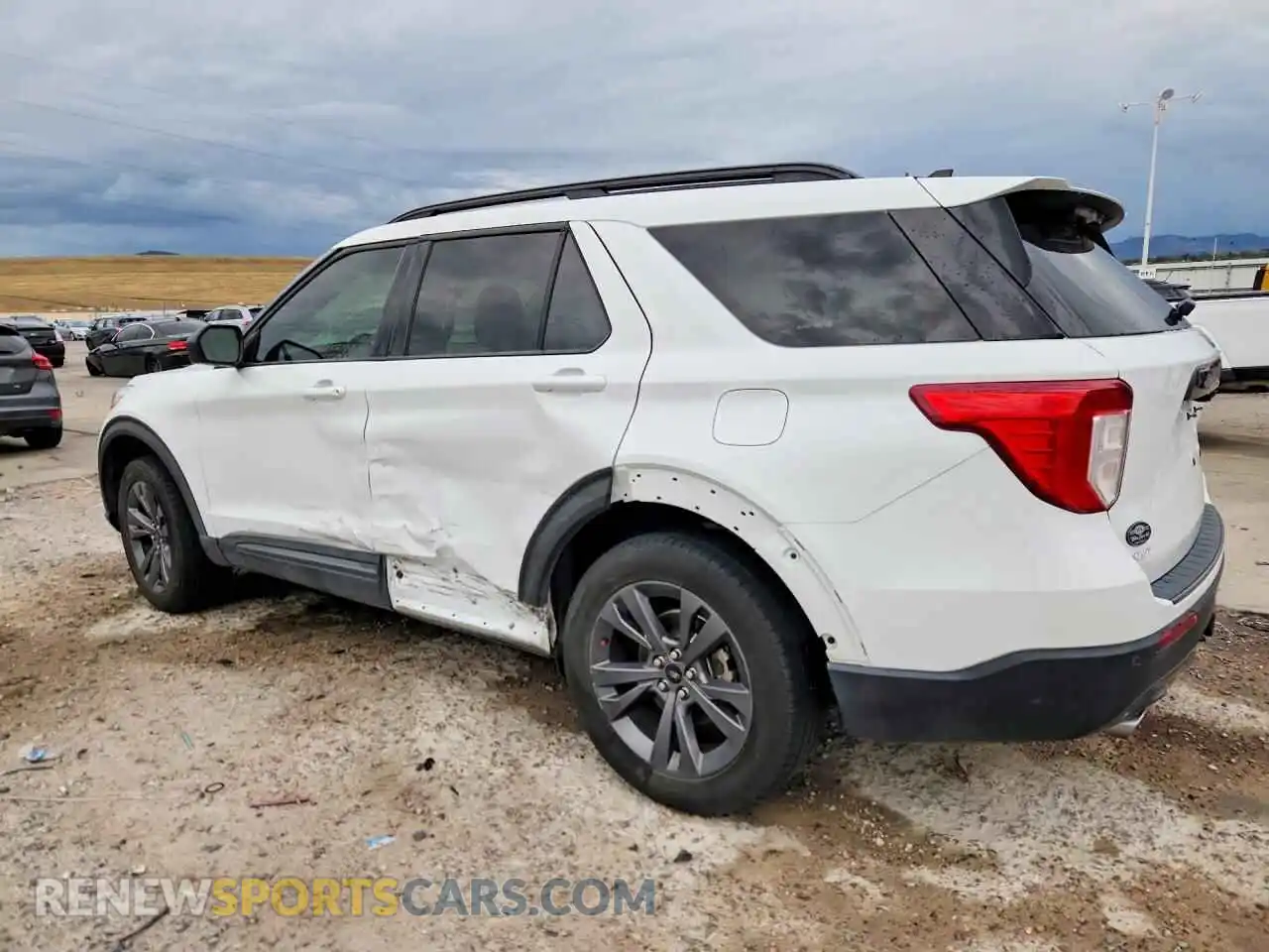 2 Photograph of a damaged car 1FMSK8DH4MGC47869 FORD EXPLORER 2021