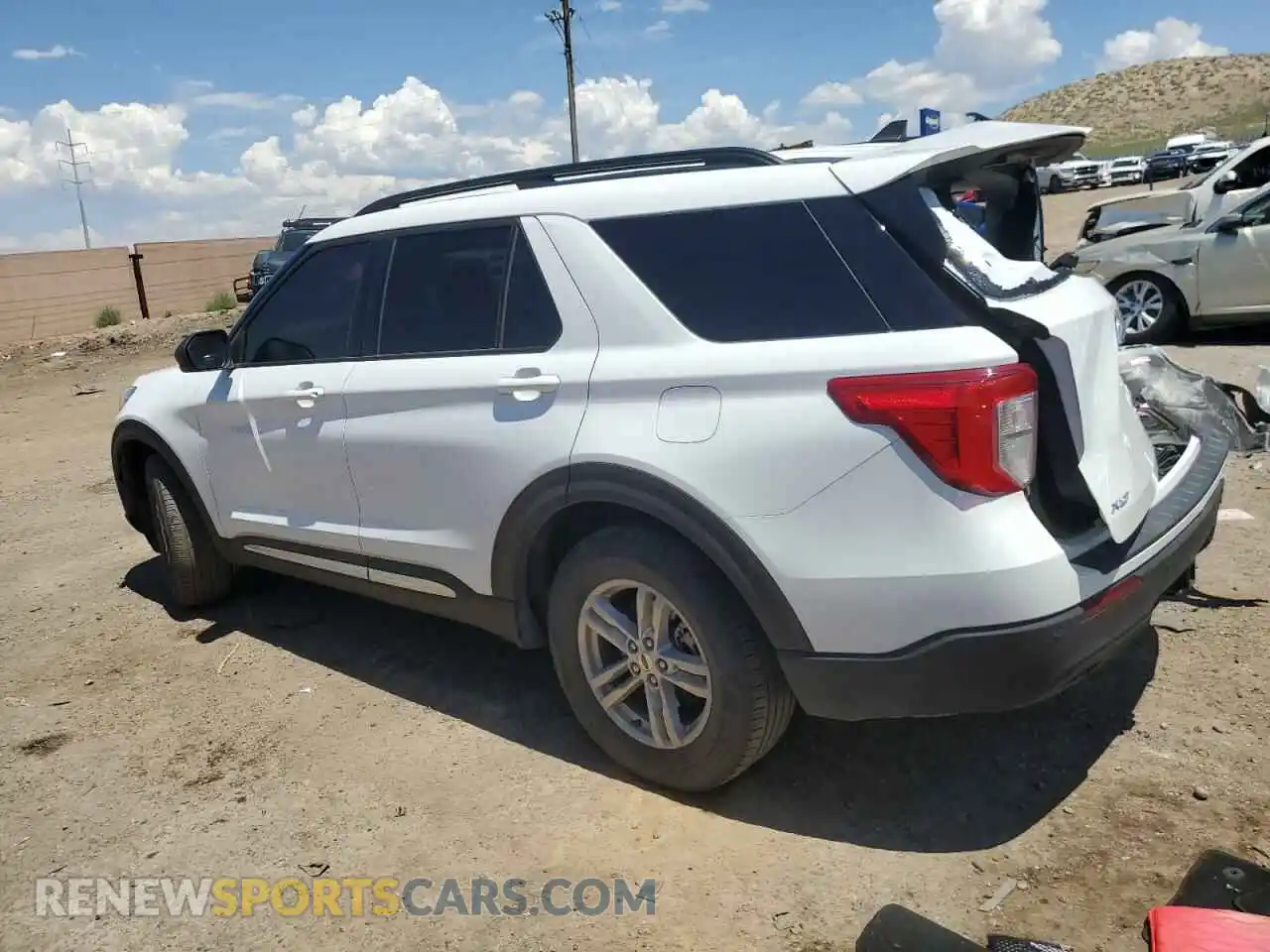 2 fotografías del automóvil dañado 1FMSK8DH4MGC50013 FORD EXPLORER 2021