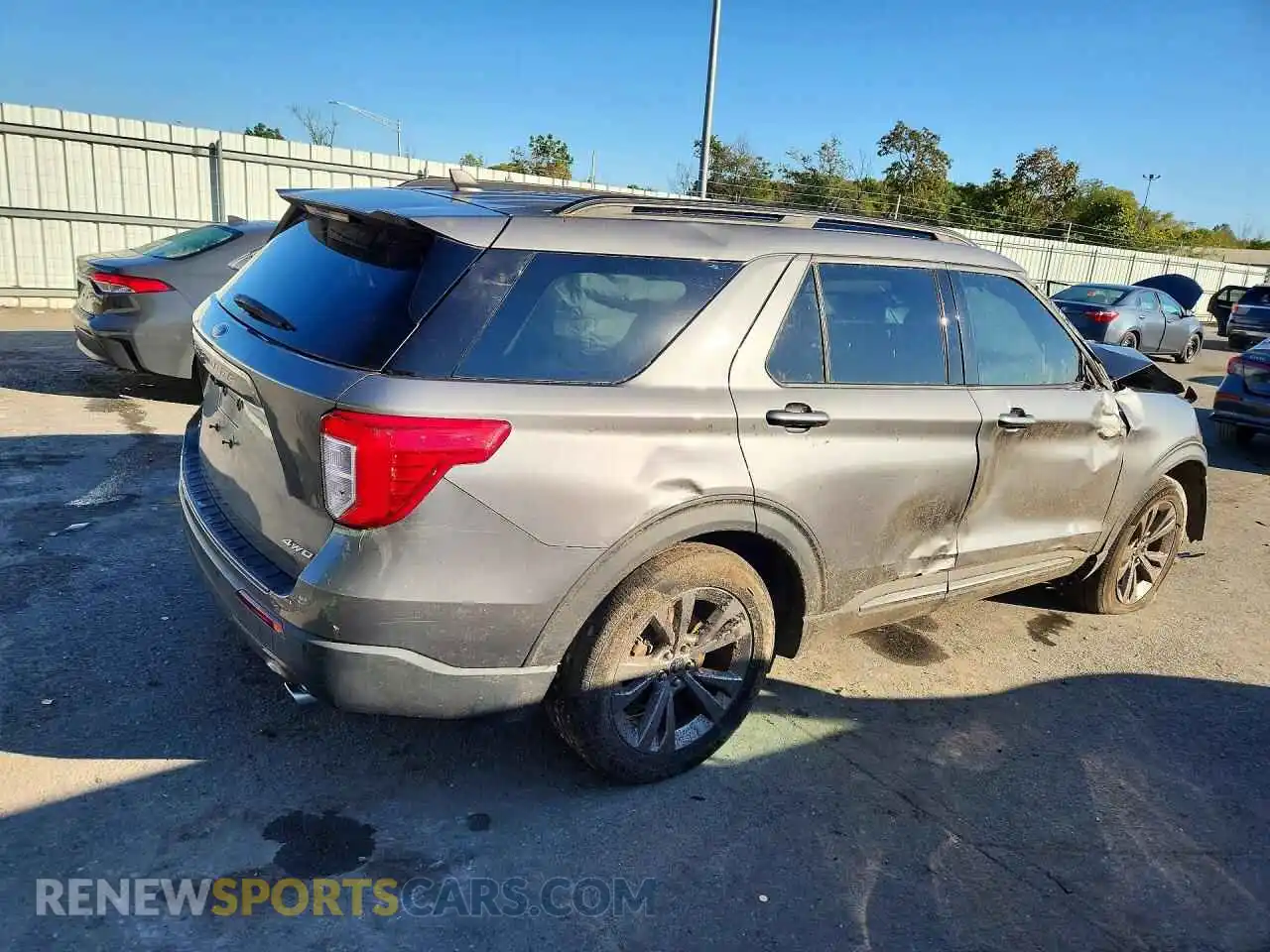 3 Photograph of a damaged car 1FMSK8DH5MGA01316 FORD EXPLORER 2021