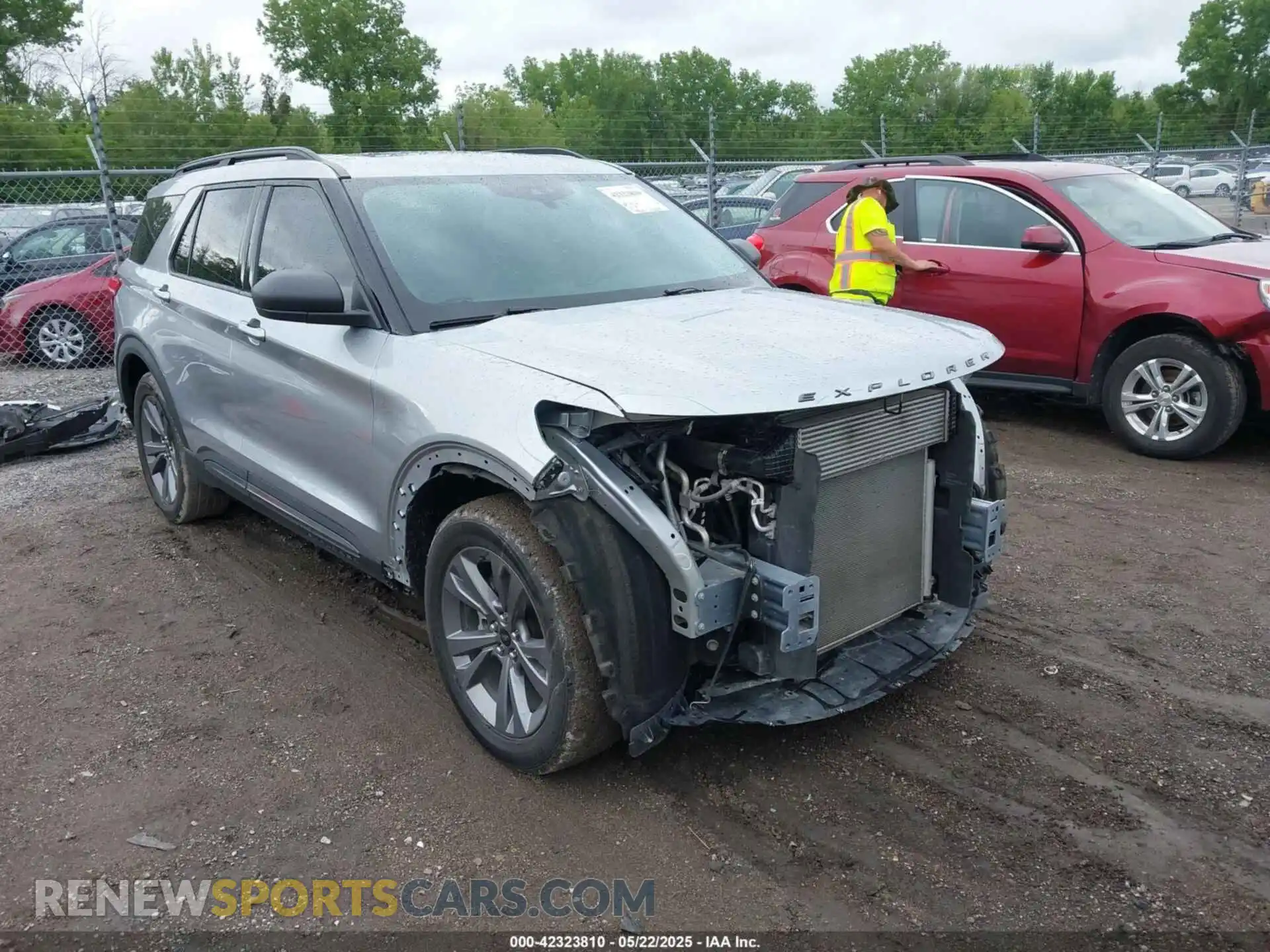 1 Photograph of a damaged car 1FMSK8DH5MGA02921 FORD EXPLORER 2021