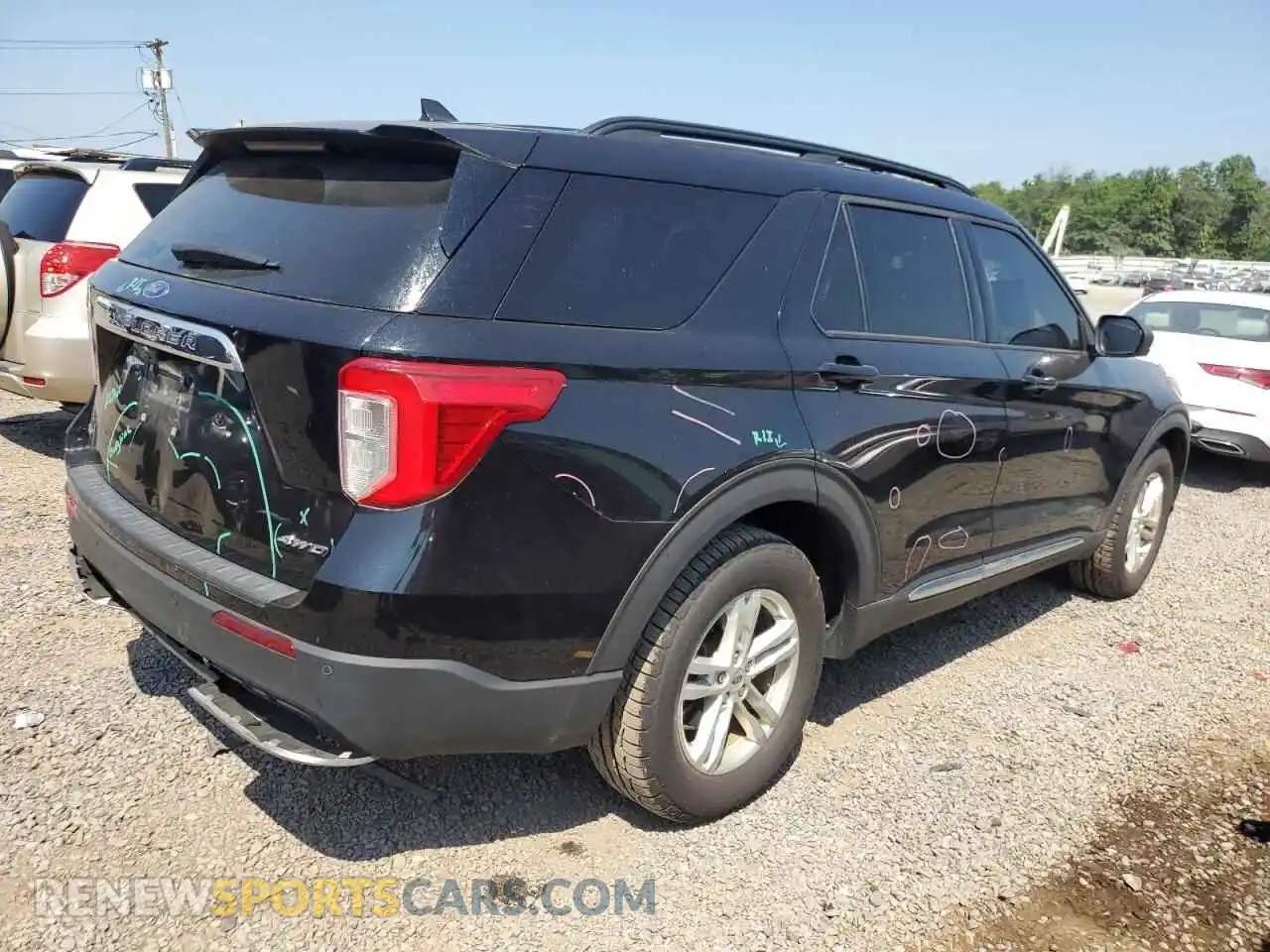 3 Photograph of a damaged car 1FMSK8DH5MGA21727 FORD EXPLORER 2021