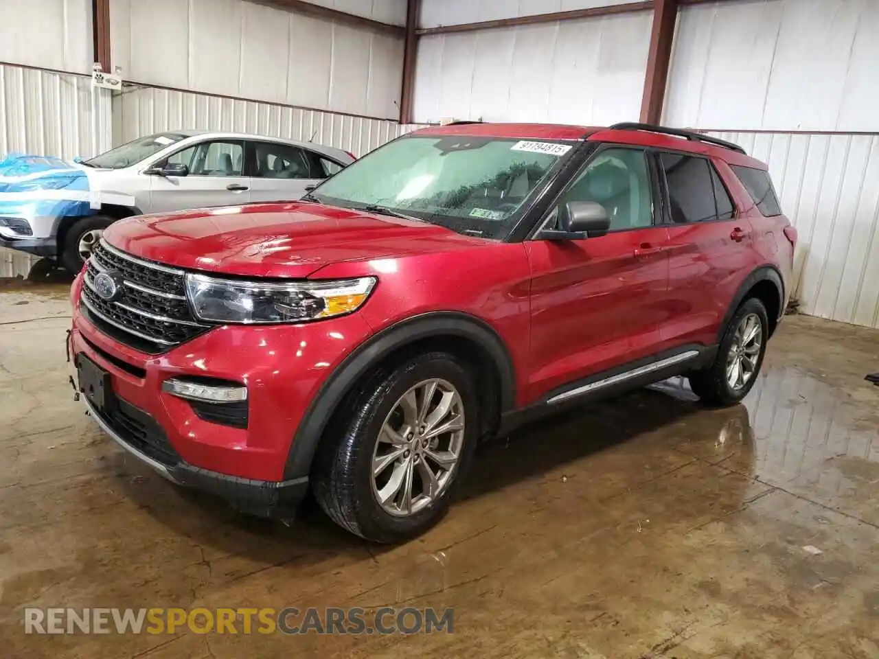 1 Photograph of a damaged car 1FMSK8DH5MGA26149 FORD EXPLORER 2021