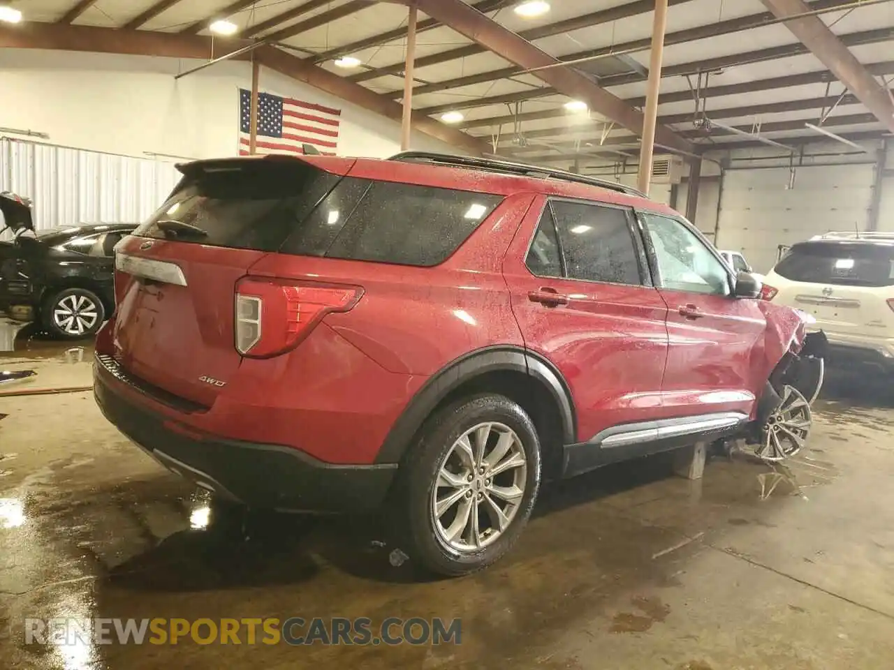 3 Photograph of a damaged car 1FMSK8DH5MGA26149 FORD EXPLORER 2021