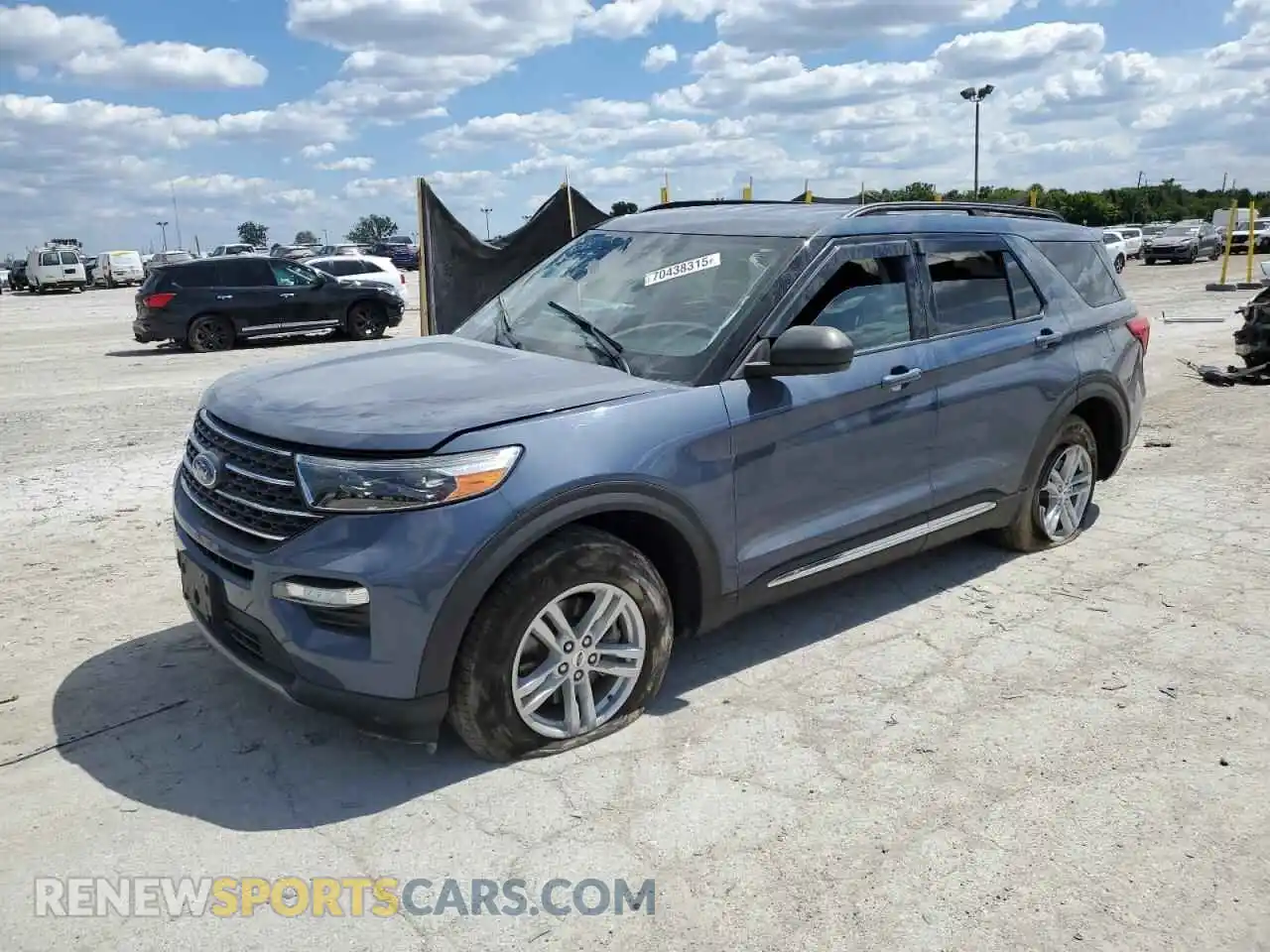 1 Фотография поврежденного автомобиля 1FMSK8DH5MGA26152 FORD EXPLORER 2021
