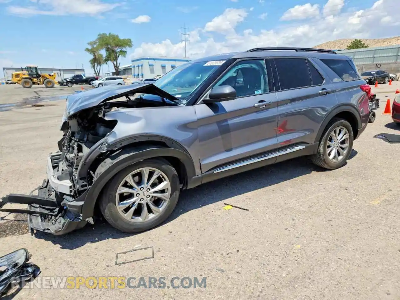 1 Photograph of a damaged car 1FMSK8DH5MGA30881 FORD EXPLORER 2021