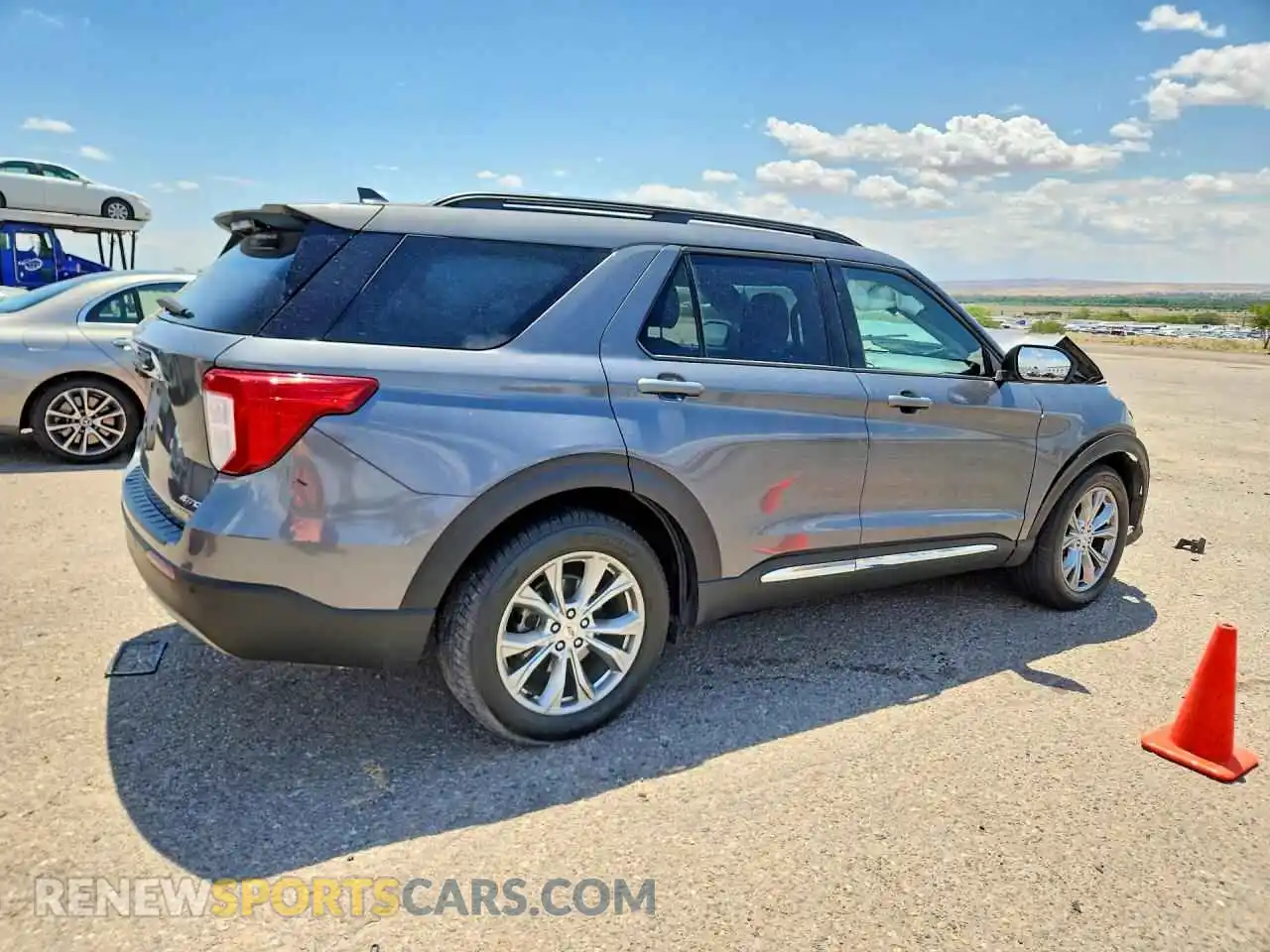 3 Photograph of a damaged car 1FMSK8DH5MGA30881 FORD EXPLORER 2021