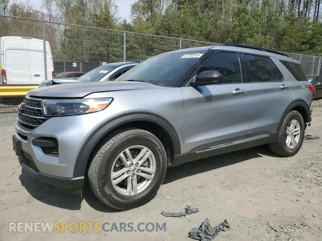 1 Photograph of a damaged car 1FMSK8DH5MGA59166 FORD EXPLORER 2021