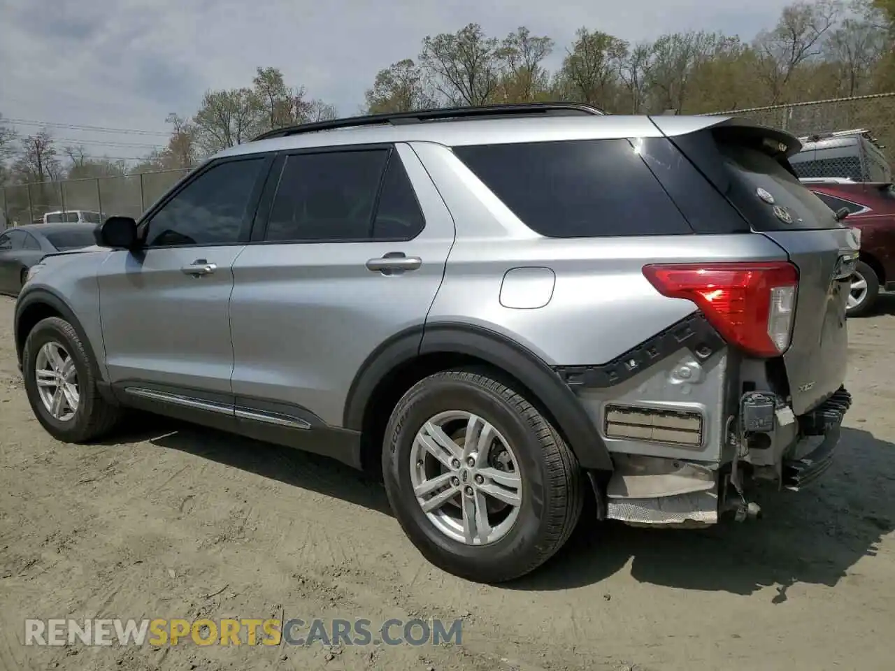 2 Photograph of a damaged car 1FMSK8DH5MGA59166 FORD EXPLORER 2021