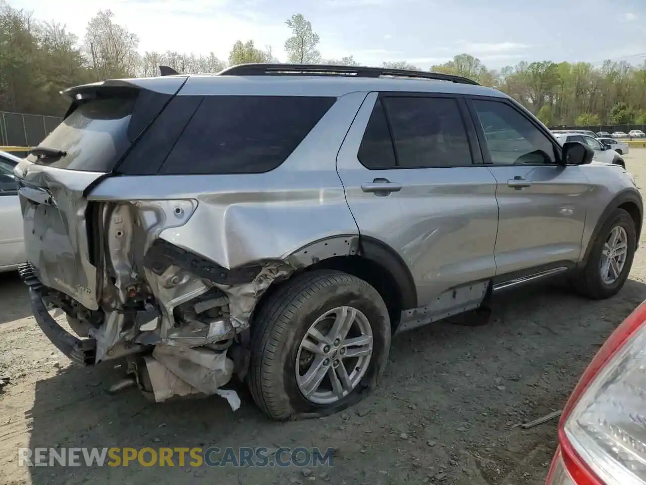 3 Photograph of a damaged car 1FMSK8DH5MGA59166 FORD EXPLORER 2021