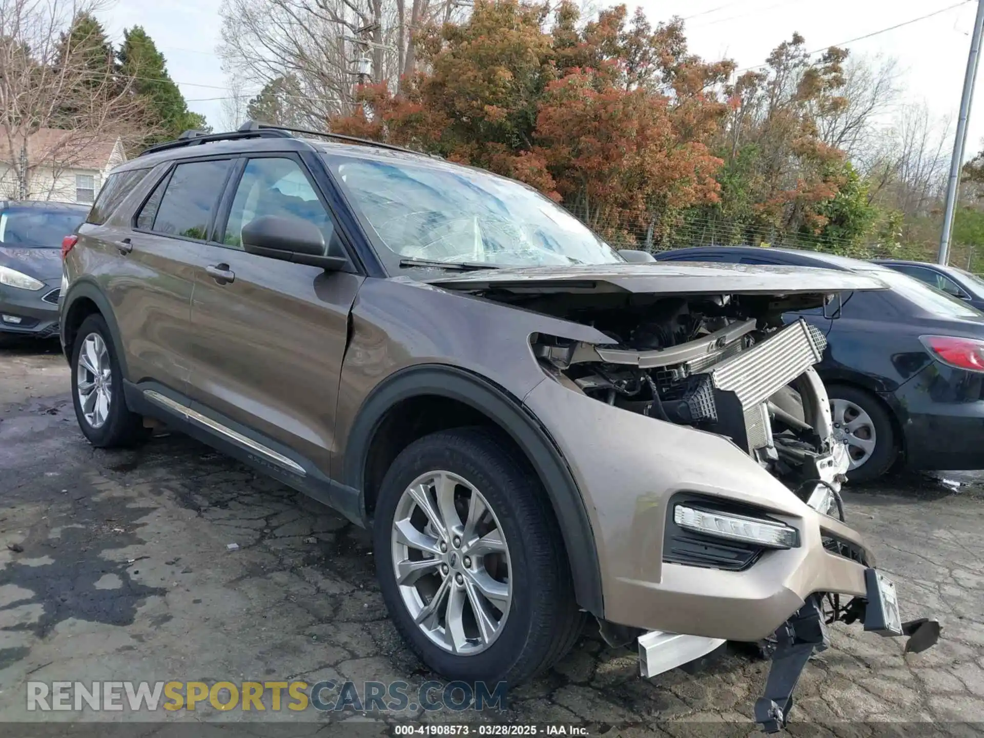 1 Photograph of a damaged car 1FMSK8DH5MGB28289 FORD EXPLORER 2021
