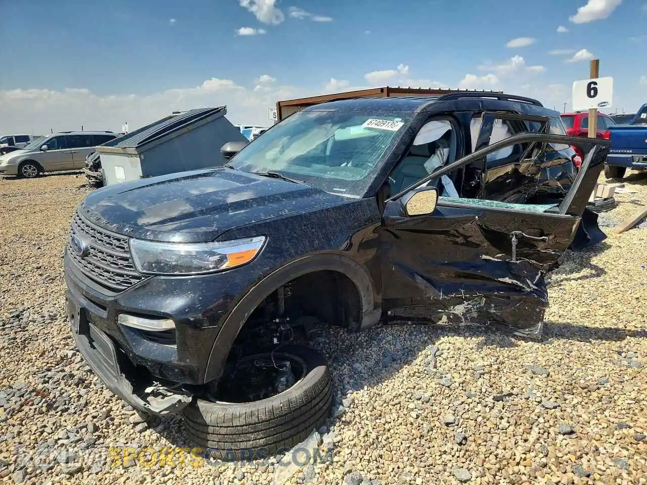 1 fotografías del automóvil dañado 1FMSK8DH5MGB31550 FORD EXPLORER 2021