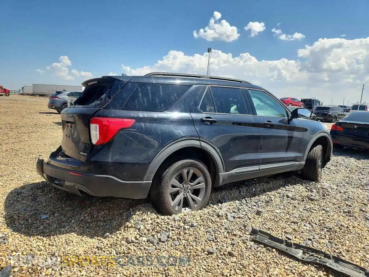 3 fotografías del automóvil dañado 1FMSK8DH5MGB31550 FORD EXPLORER 2021