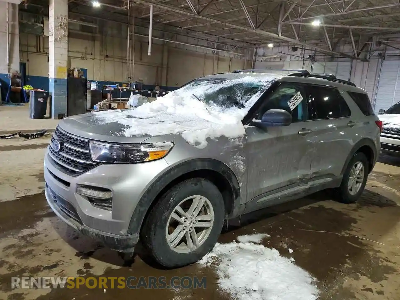 1 Photograph of a damaged car 1FMSK8DH5MGB42631 FORD EXPLORER 2021